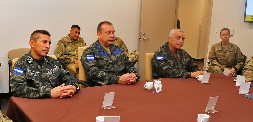 PRNG receives visit from Honduran armed forces