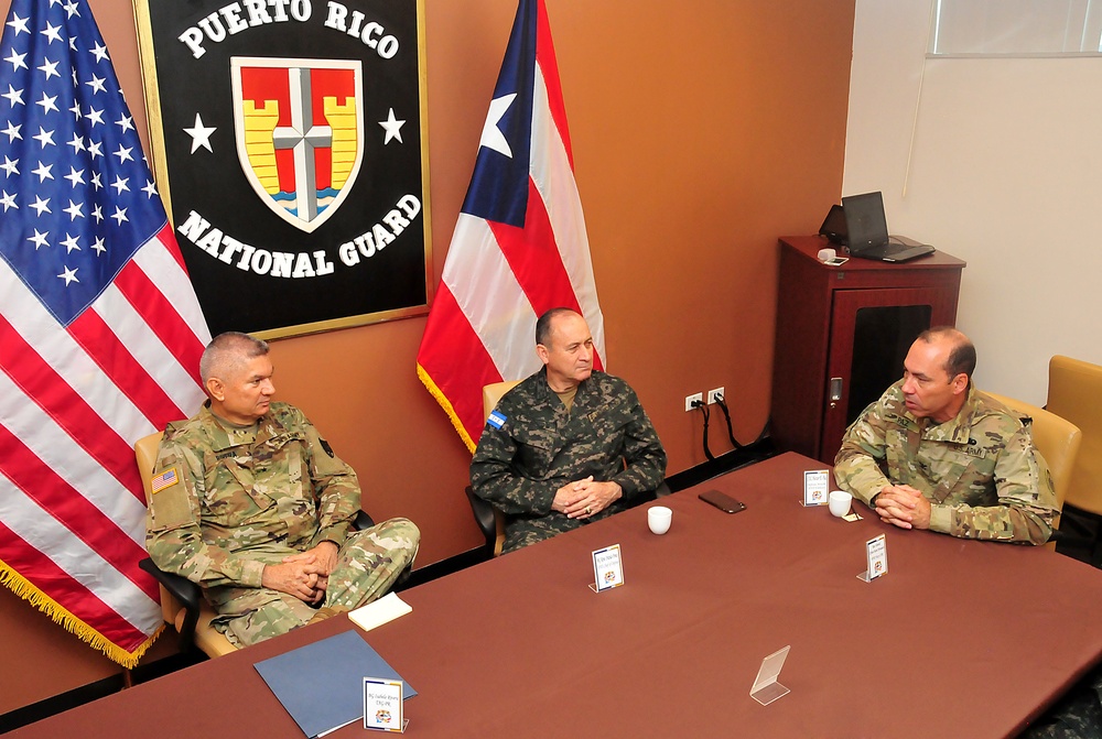 PRNG receives visit from Honduran armed forces