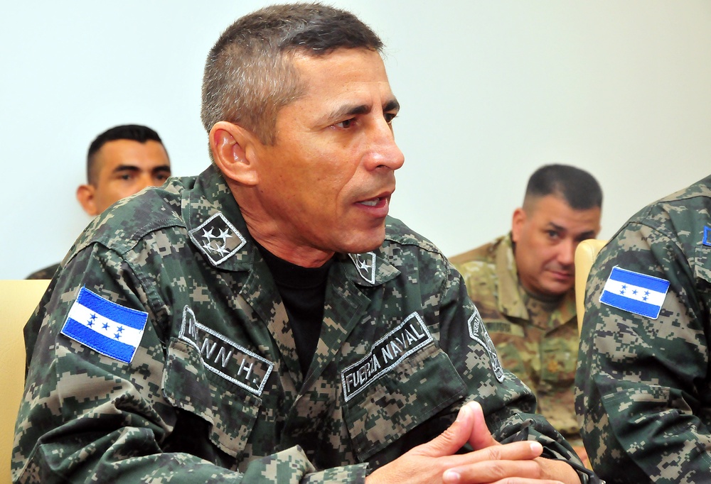 PRNG receives visit from Honduran armed forces