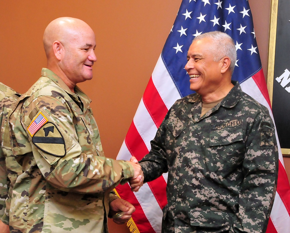 PRNG receives visit from Honduran armed forces