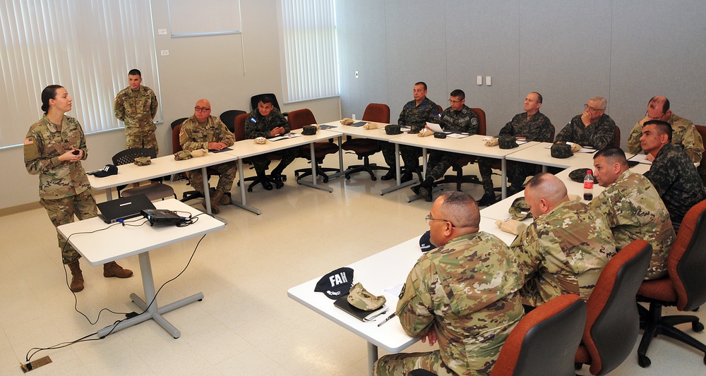 PRNG receives visit from Honduran armed forces