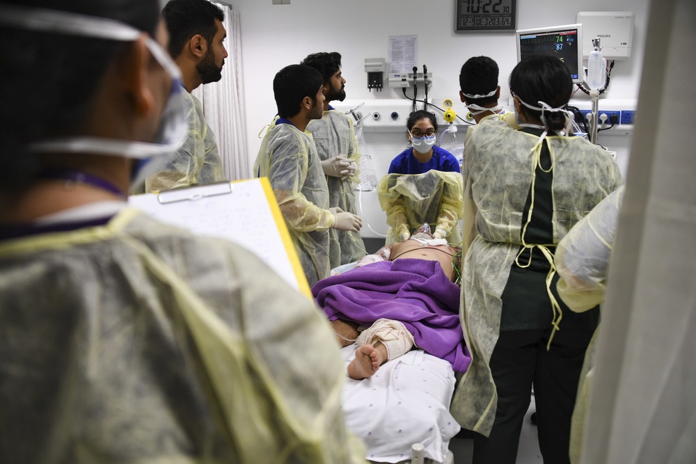 King Hamad University Medical Drill