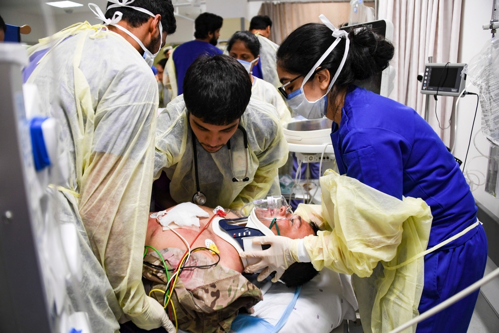 King Hamad University Medical Drill