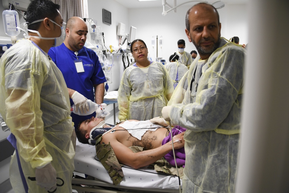 King Hamad University Medical Drill