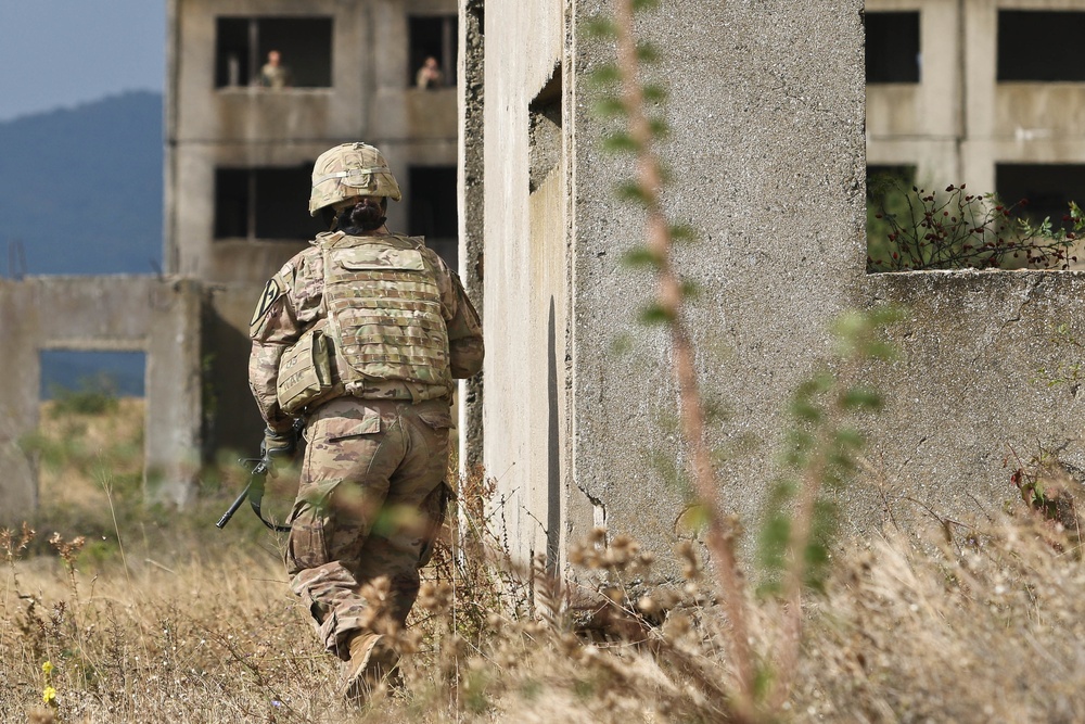 2-5 CAV Urban Ops In Bulgaria