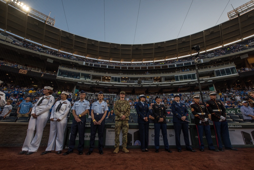 Kansas City Royals Armed Forces Night 2018