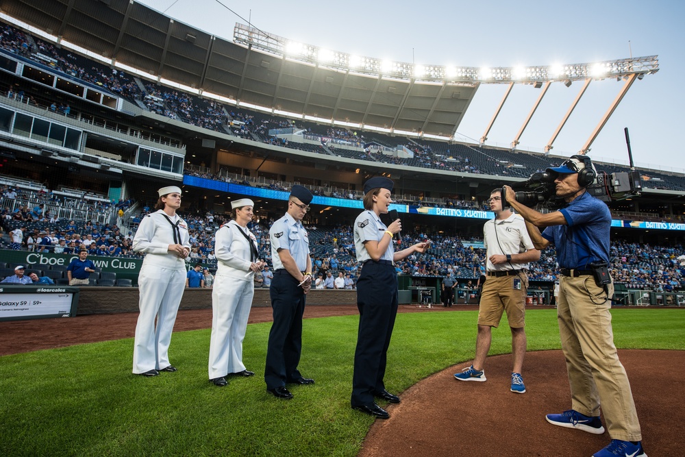 Kansas City Royals Armed Forces Night 2018