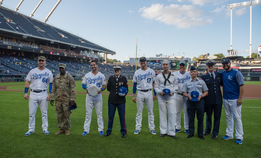 Kansas City Royals Armed Forces Night 2018