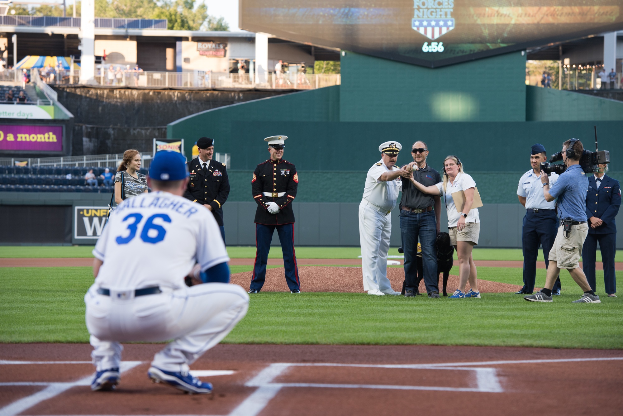 DVIDS - Images - Kansas City Royals Armed Forces Night 2018 [Image