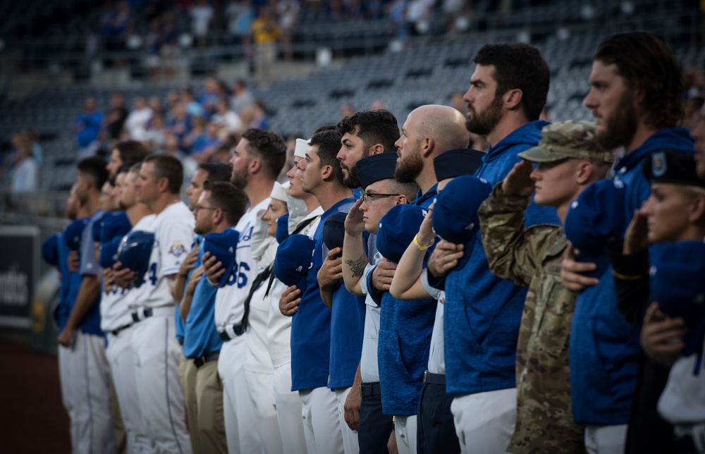 Kansas City Royals Armed Forces Night 2018
