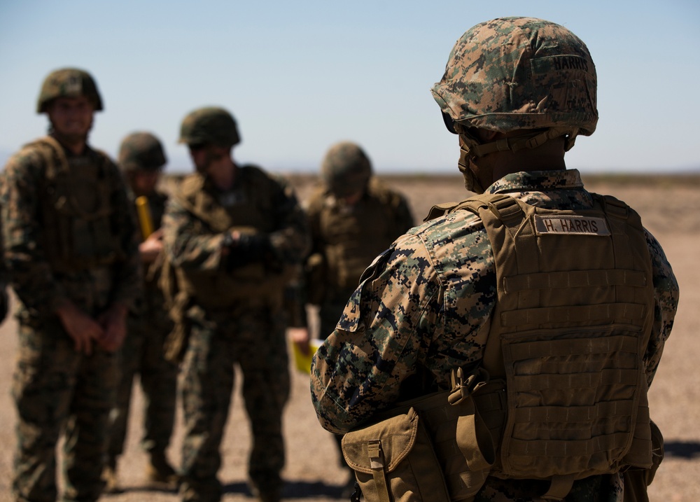 Marine air traffic control mobile team conducts assault landing zone rehearsals