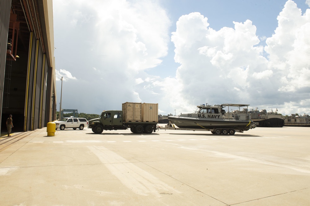 CRS-2 Prepares For Hurricane Florence