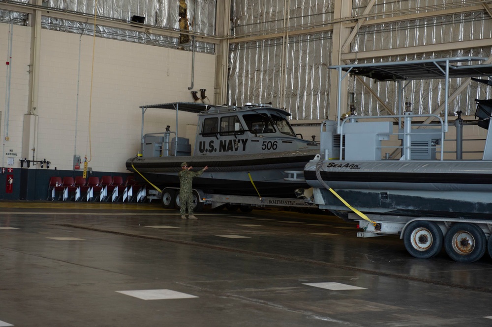 CRS-2 Prepares for Hurricane Florence