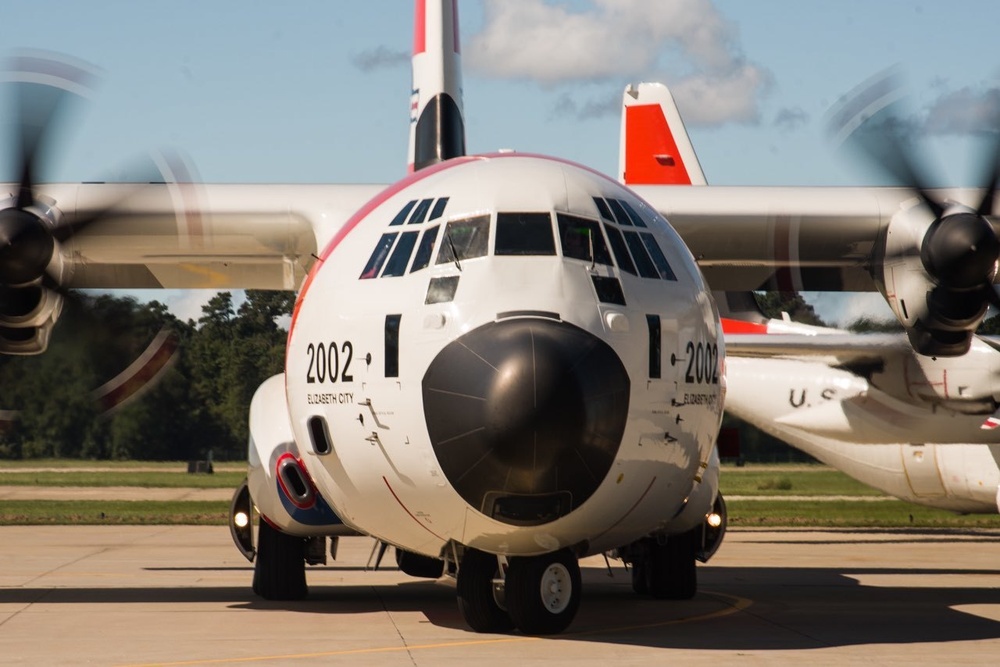 USCG Moves Air Assets Ahead of Hurricane Florence
