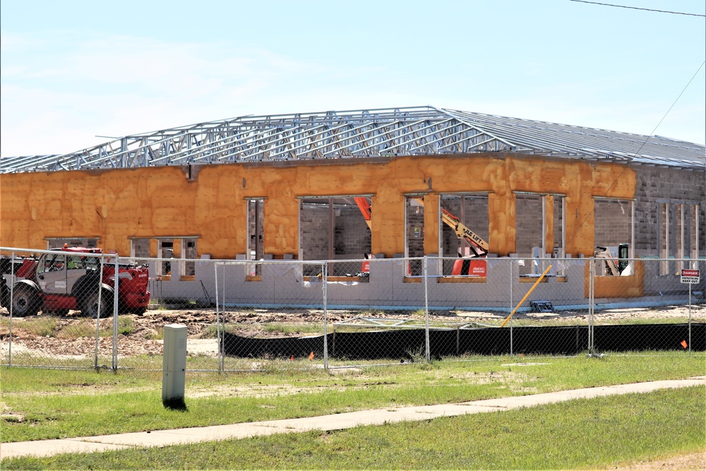 Construction of new $13.5 million dining facility continues at Fort McCoy