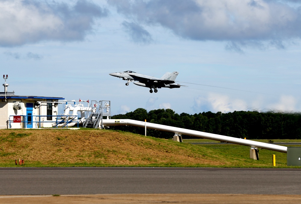 Strike Fighter Squadrons Prepare to Evacuate in Anticipation of Hurricane Florence