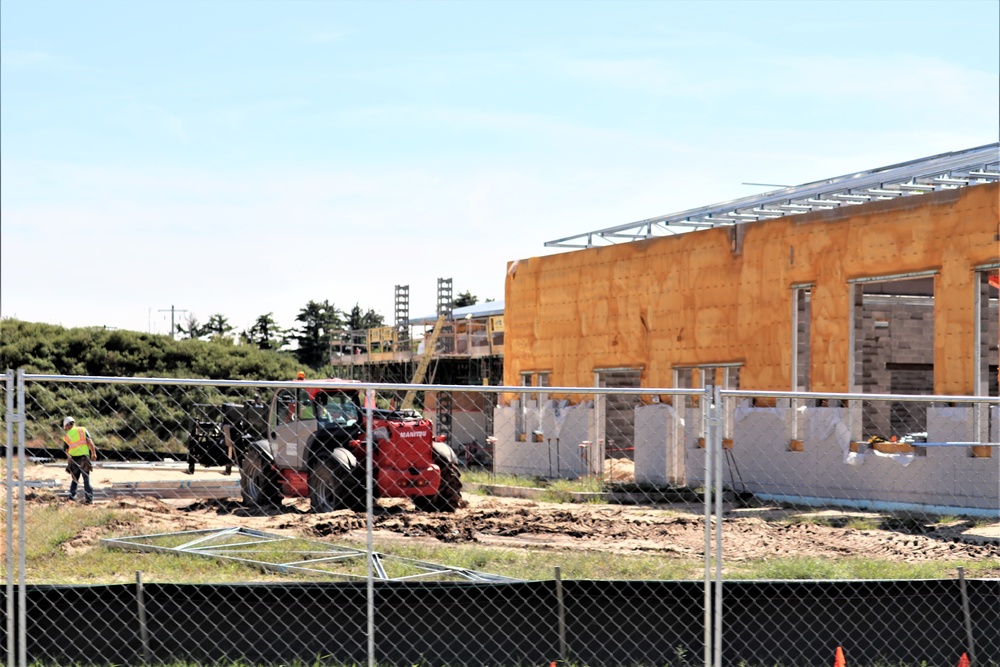 Construction of new $13.5 million dining facility continues at Fort McCoy