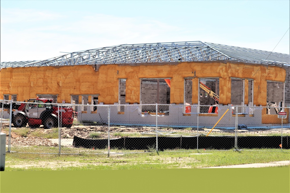 Construction of new $13.5 million dining facility continues at Fort McCoy