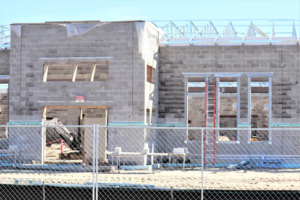 Construction of new $13.5 million dining facility continues at Fort McCoy