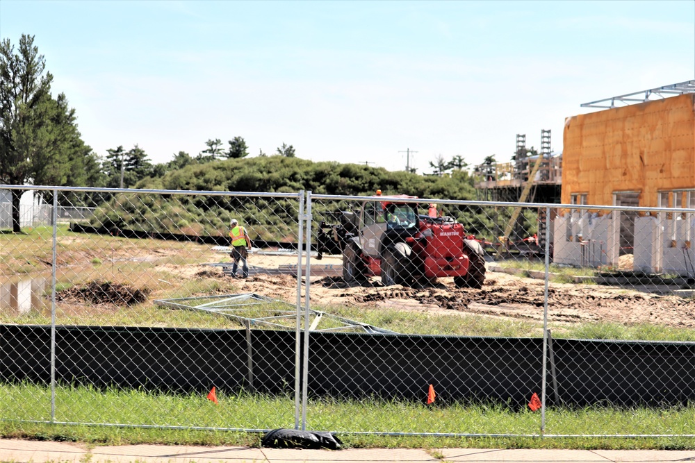 Construction of new $13.5 million dining facility continues at Fort McCoy