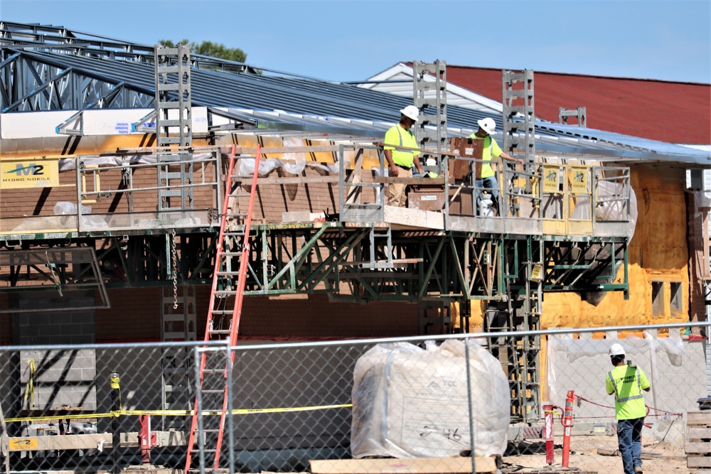 Construction of new $13.5 million dining facility continues at Fort McCoy