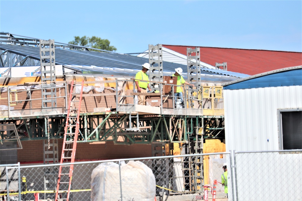 Construction of new $13.5 million dining facility continues at Fort McCoy