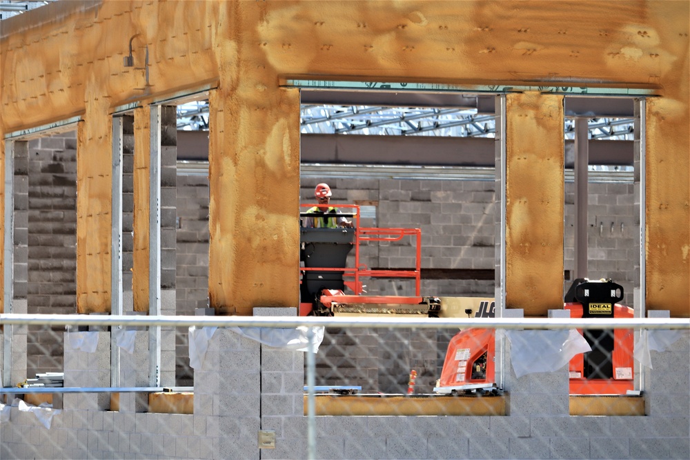 Construction of new $13.5 million dining facility continues at Fort McCoy