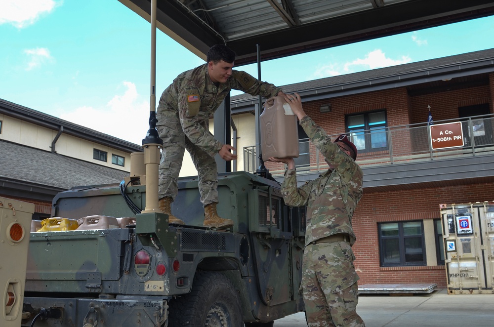82nd Airborne Division prepares for Hurricane Florence