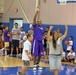 Lakers hold clinic for military kids