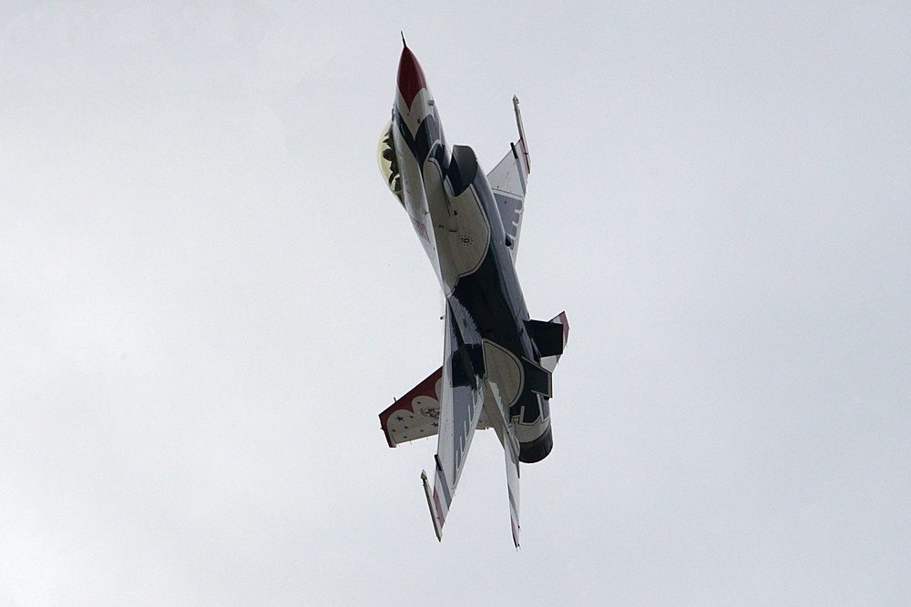 Air show arrivals
