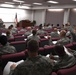 Airmen Attend Out-Processing for Hurricane Support