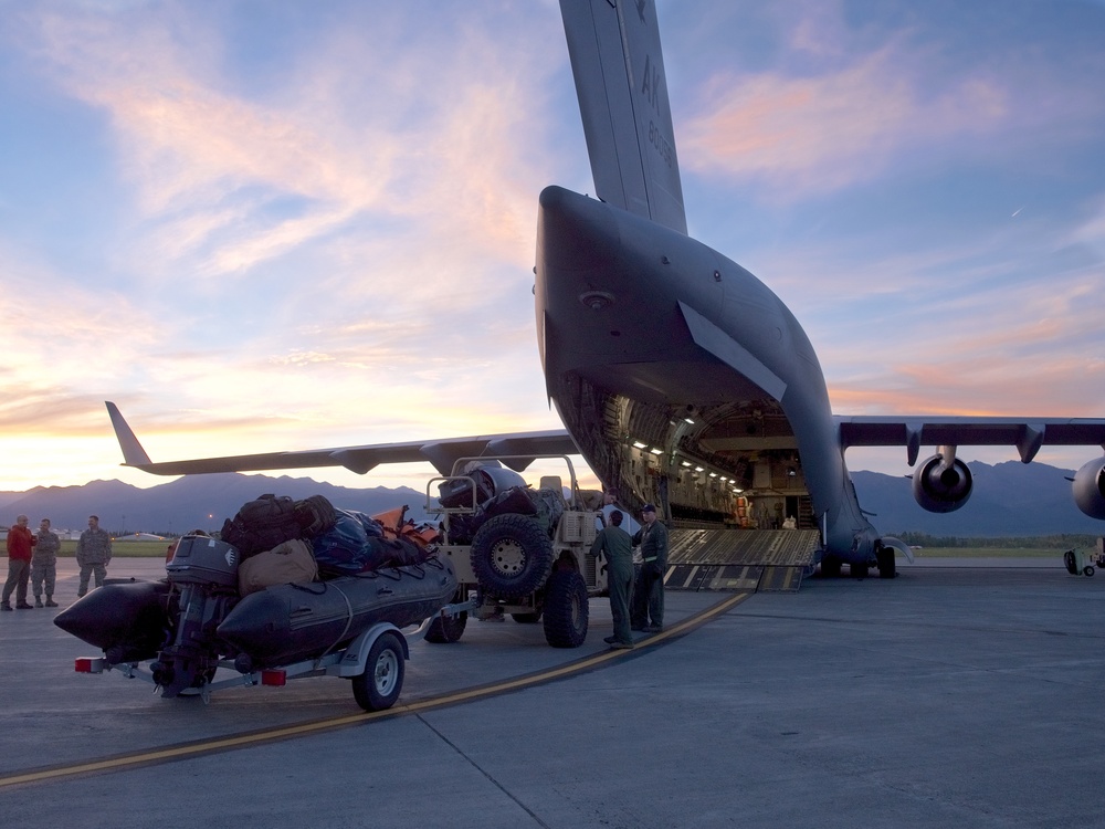 Alaska Air Guardsmen support hurricane relief efforts
