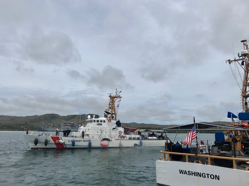 Coast Guard aids recovery efforts in Guam, Northern Mariana Islands