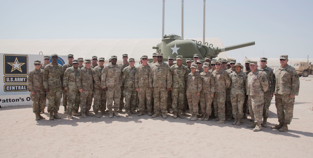 LTG Garrett visits 155 ABCT Soldiers