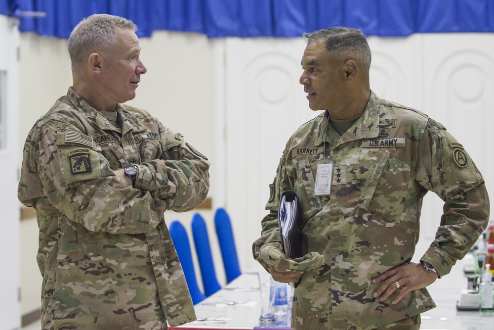 U.S. Army Lt. Gen. Michael X. Garrett Attends CJTF-OIR Transfer of Authority in Baghdad