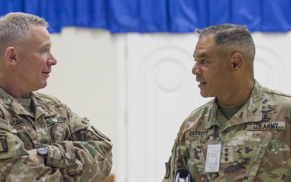 U.S. Army Lt. Gen. Michael X. Garrett Attends CJTF-OIR Transfer of Authority in Baghdad