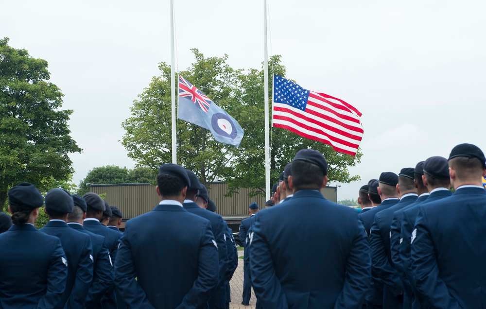 9-11 Memorial Run, Ceremony