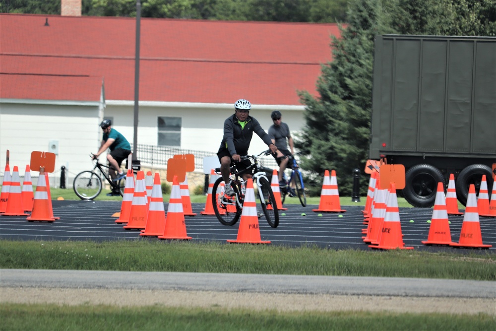 Directorate of Emergency Services personnel complete 4-day bike training course at Fort McCoy
