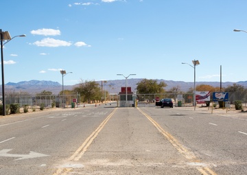 MCLB Yermo Annex main gate switched