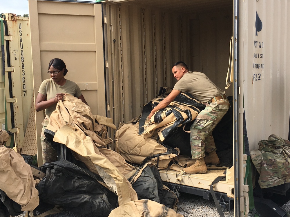 101st Airborne Division prepare for Hurricane Florence