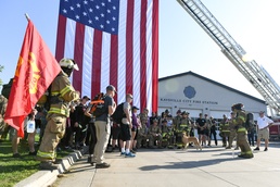 Hill AFB teams with local community first responders for 9/11 Ruck March