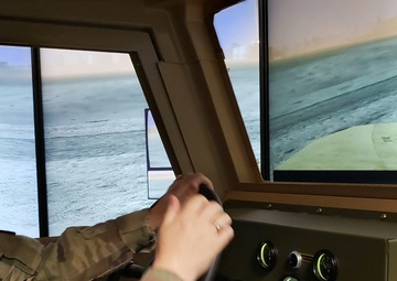 Fort Indiantown Gap Training Center ribbon cutting ceremony for Operator Driving Simulator