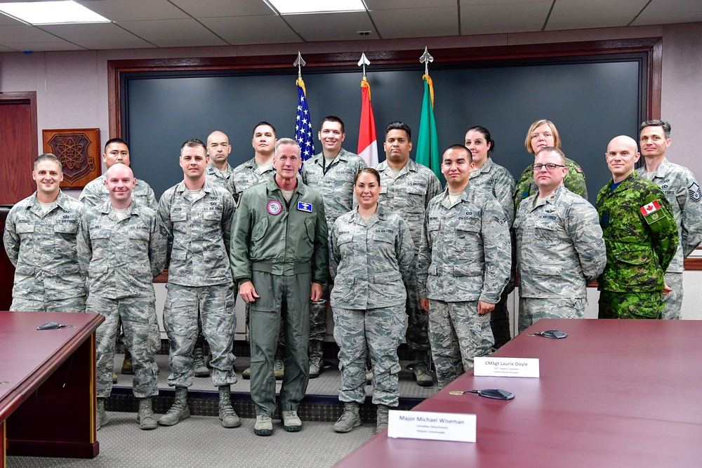 NORAD commander thanks WADS for actions after plane stolen near Seattle
