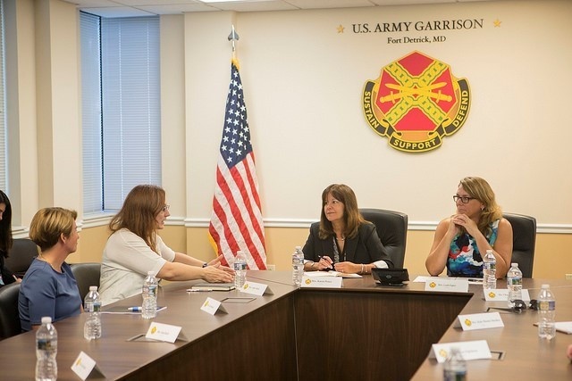 Second Lady of the United States Visits Fort Detrick Spouses