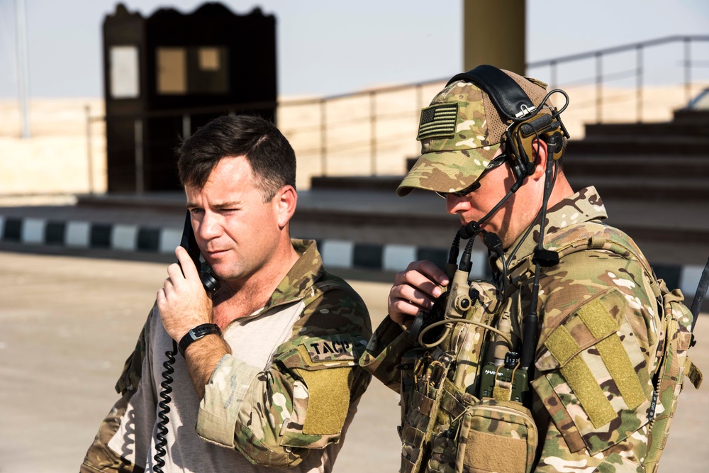 Multinational team of Joint Terminal Attack Controllers directs combined live fire exercise