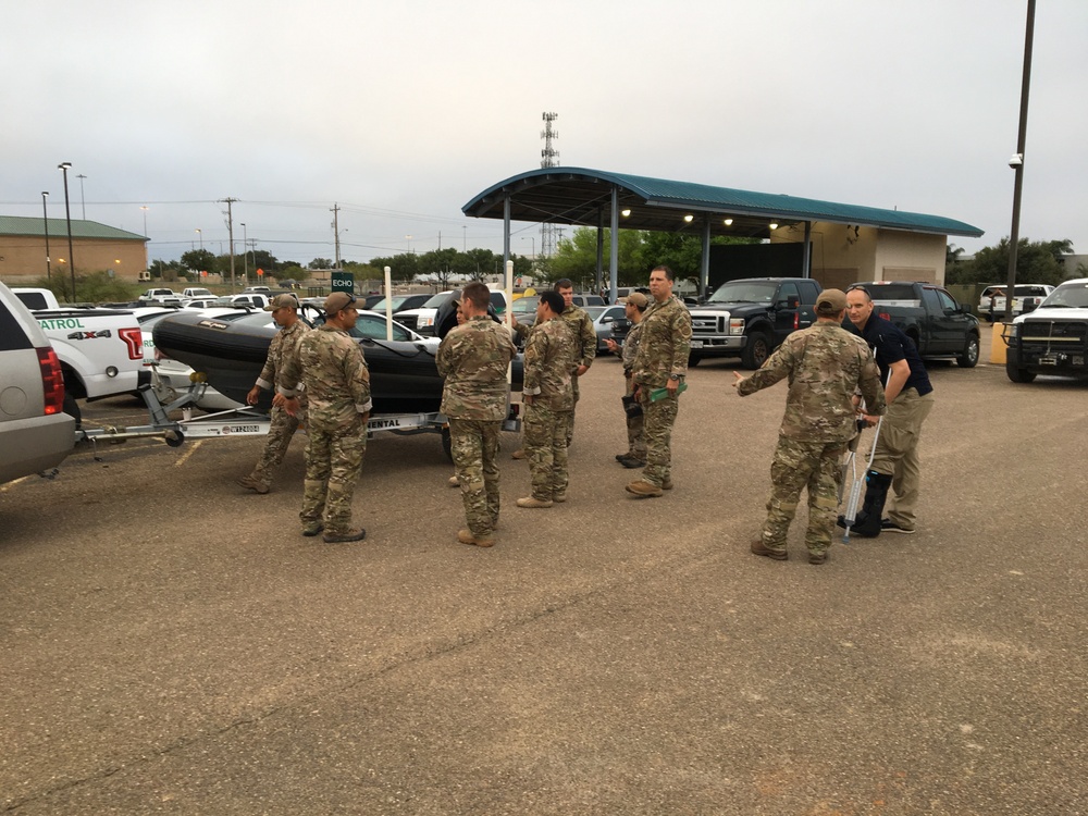 Laredo Sector Border Patrol Agents Deploy to Hurricane Florence region