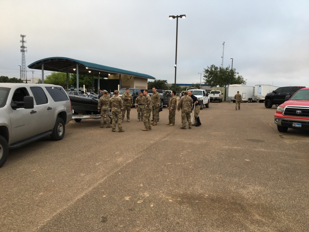 Laredo Sector Border Patrol Agents Deploy to Hurricane Florence region