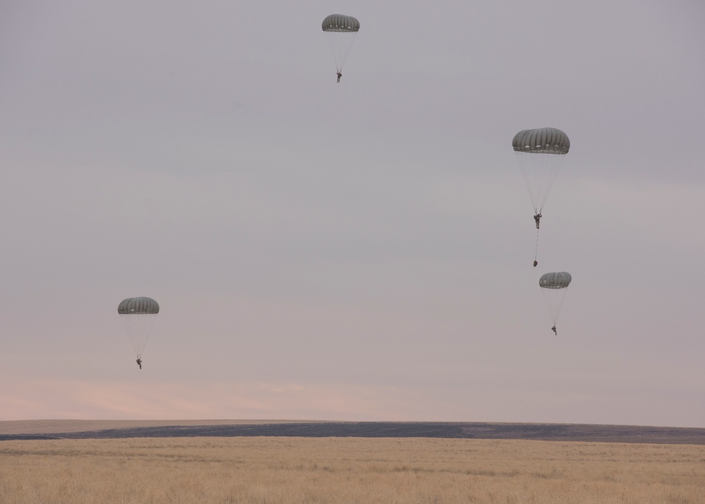 Army and Air National Guardsmen take the leap