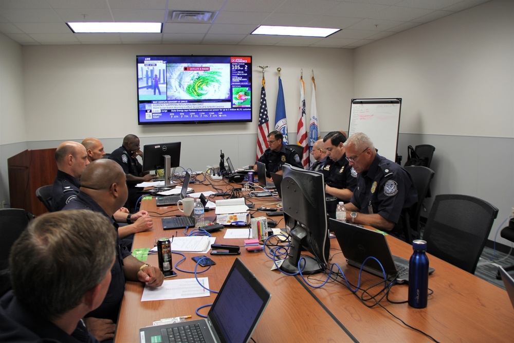CBP Region III Continues Monitoring Hurricane Florence’s Track