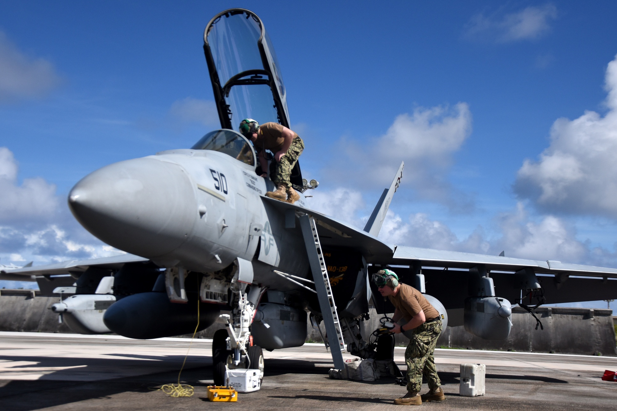 VAQ-138 Yellowjackets Electronic Attack Squadron EA-18G Growler